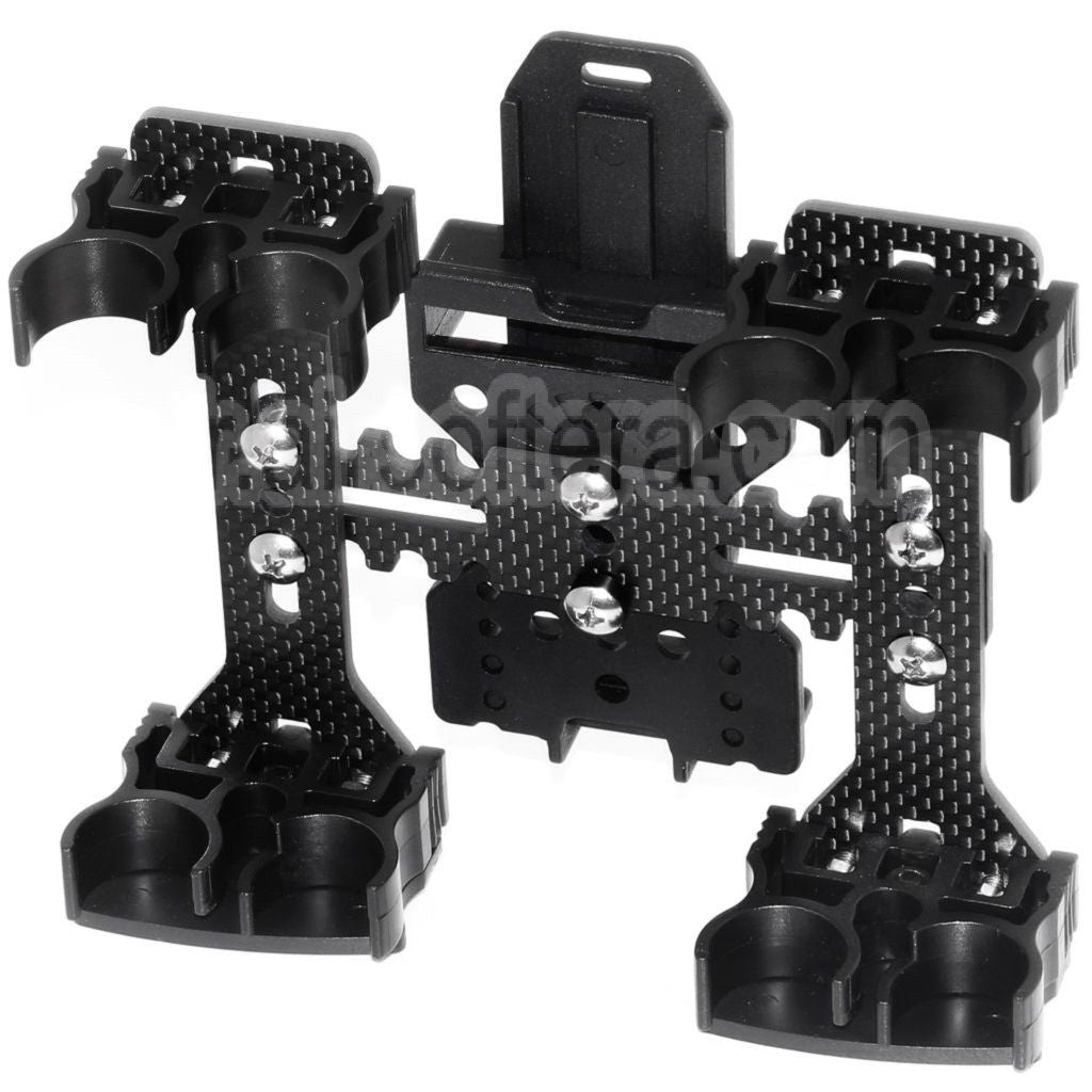 APS 2x Quad-Load Cartouche Caddy System avec Passant de ceinture Convient pour CAM870 Shotgun Cartouche Noir