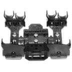 APS 2x Quad-Load Cartouche Caddy System avec Passant de ceinture Convient pour CAM870 Shotgun Cartouche Noir