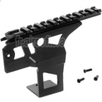 AirsoftEra A50 AK Lunette latérale tactique Montage Convient pour CYMA Beta Spetznaz Tokyo Marui AK Série AEG Fusil Noir