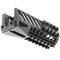 AirsoftEra 130mm CNC Aluminum Bas Rail de Garde-Main Convient pour Tokyo Marui CYMA GHK LCT E&amp;L AKS74U Série AEG GBB Fusil Noir