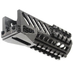 AirsoftEra 130mm CNC Aluminum Bas Rail de Garde-Main Convient pour Tokyo Marui CYMA GHK LCT E&amp;L AKS74U Série AEG GBB Fusil Noir