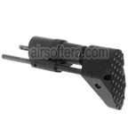 5KU PDW Rétractable Crosse Convient pour Tokyo Marui M4 M16 Série AEG Fusil Airsoft Noir