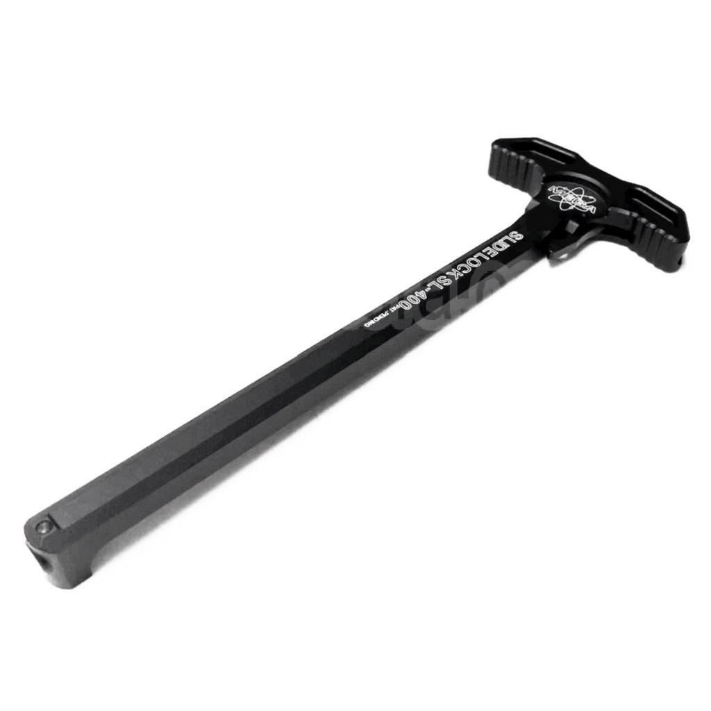 PTS Mega Arms Arrêtoir de Glissière Chargement Poignée Convient pour G&amp;P Western Arms WA M4 Série GBB Fusil Airsoft Noir