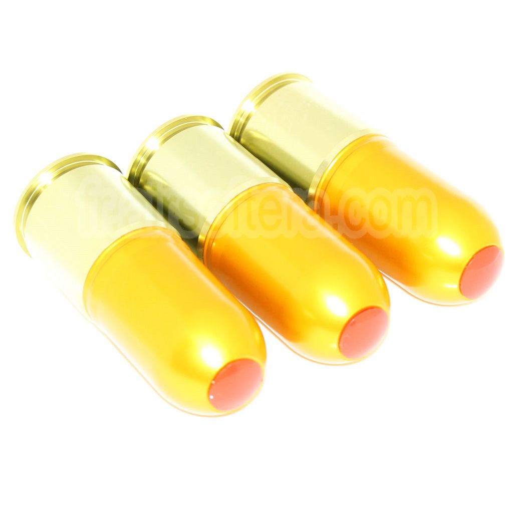 Cartouche de gaz CO2 40 mm Army Force (3 pièces) type long pour paintball/billes