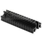 Base de Montage Tactique Tri-Rail AirsoftEra Convient pour Système de Rail 20mm Fusil Noir