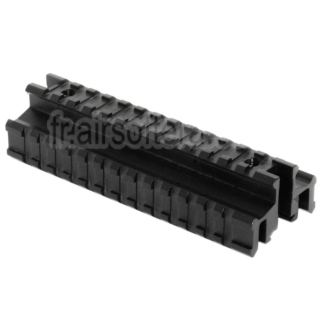 Base de Montage Tactique Tri-Rail AirsoftEra Convient pour Système de Rail 20mm Fusil Noir