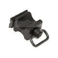 APS Tactical Picatinny Rail avec Sangle Pivot Convient pour CAM870 Shotgun Airsoft Noir