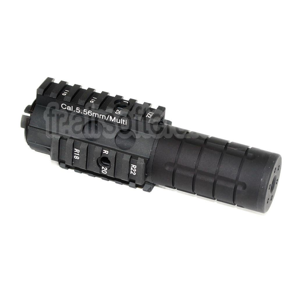 5KU Mini Patriot Avant Kit Convient pour M4 M16 Série AEG Fusil Airsoft Noir