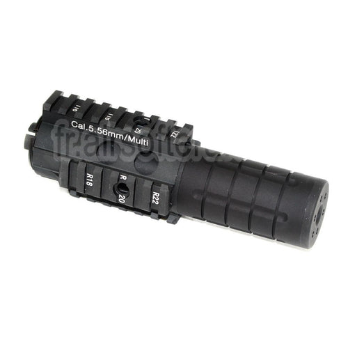 5KU Mini Patriot Avant Kit Convient pour M4 M16 Série AEG Fusil Airsoft Noir