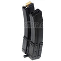 CYMA 560 Billes Hi-Cap Long Dual Chargeur Convient pour Classic Army / CYMA / G&amp;P / Golden Eagle / JG / SRC / Tokyo Marui MP5 Série AEG Fusil Airsoft Noir