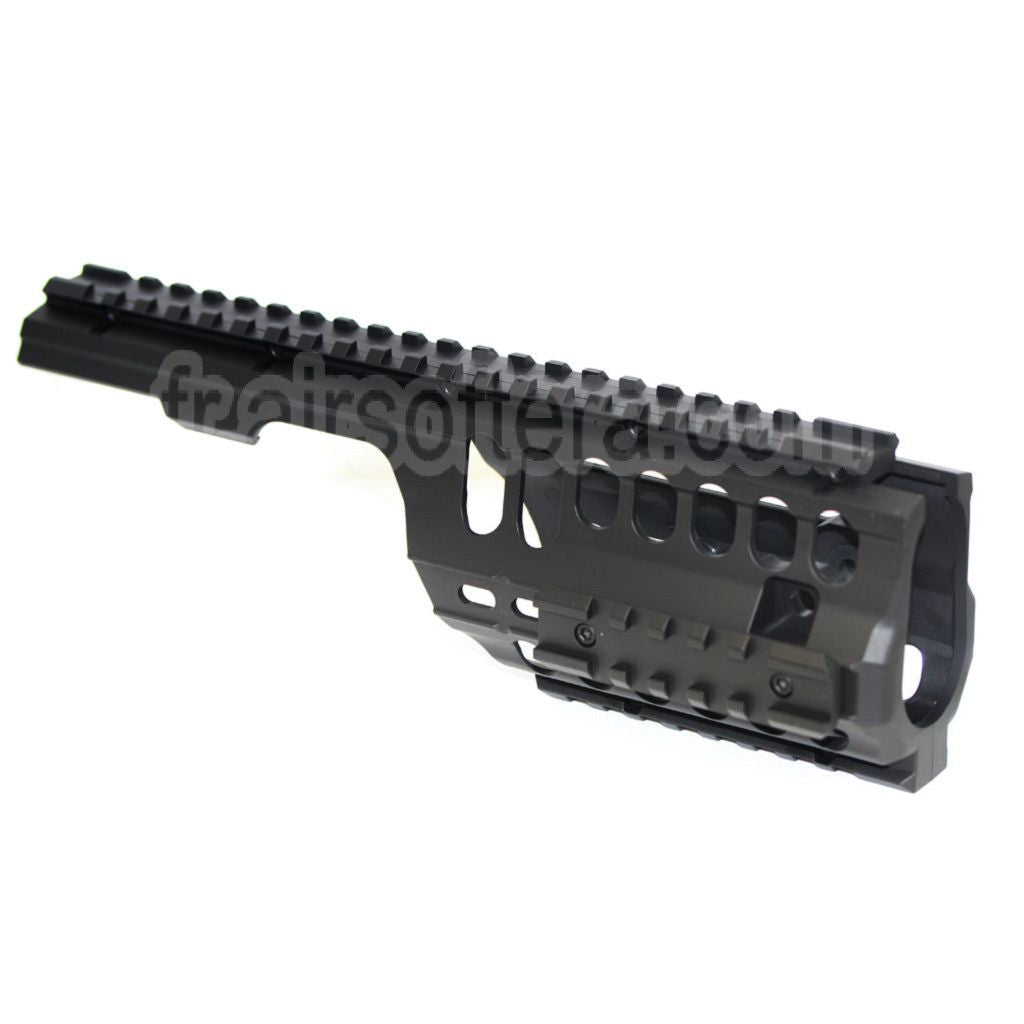 AirsoftEra Léger 250mm Rail de Garde-Main Convient pour Tokyo Marui MP5K / MP5K PDW Fusil Noir