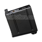 WELL 18 Billes Co2 Chargeur Convient pour AW338 G96 G96D Bolt Action Sniper Fusil Airsoft Noir