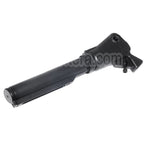 Golden Eagle Rétractable Gaz Tank Crosse Convient pour JG Jing Gong Golden Eagle Tokyo Marui M870 Shotgun Airsoft Noir
