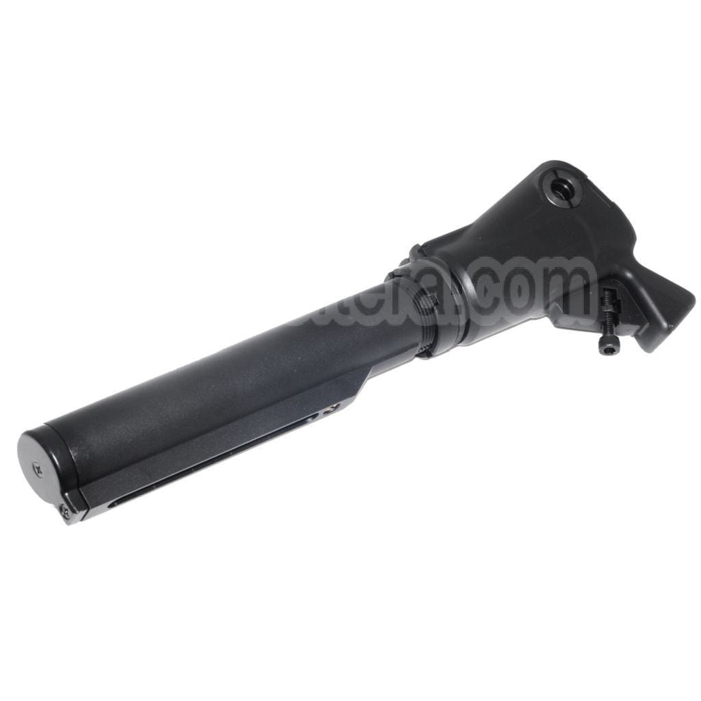 Golden Eagle Rétractable Gaz Tank Crosse Convient pour JG Jing Gong Golden Eagle Tokyo Marui M870 Shotgun Airsoft Noir