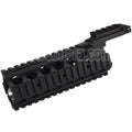 AirsoftEra 210mm Aluminum KAC Style RAS II Rail de Garde-Main Convient pour M4 M16 Série AEG Fusils Noir