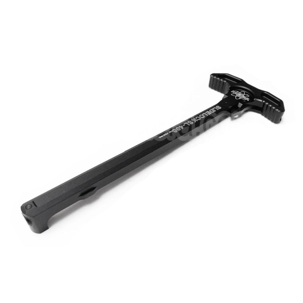 PTS Mega Arms AR-15 Arrêtoir de Glissière Chargement Poignée Convient pour Systema PTW / G&amp;P KSC KWA VFC GBB Fusil Airsoft Noir