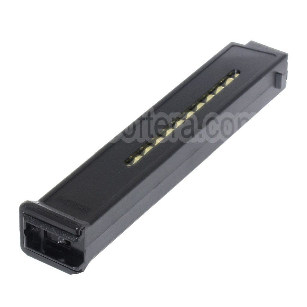 AirsoftEra 420 Billes Hi-Cap Chargeur avec écran factice Convient pour H&amp;K Umarex UMP Série AEG Fusil Noir
