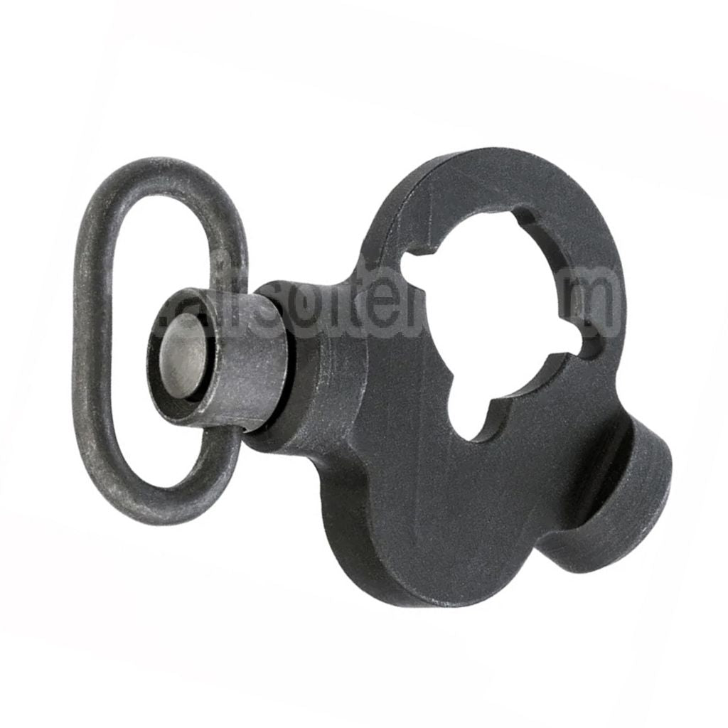 5KU Ambidextrous Extended Métal Sangle Pivot Montage Convient pour M4 Série AEG Fusil Airsoft