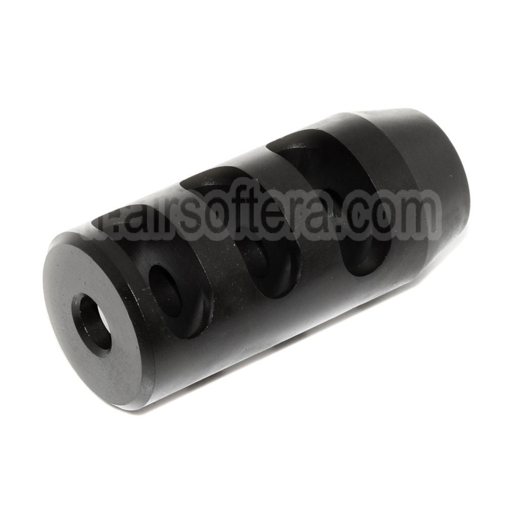 King Arms 68mm M700 Tactique Rond Frein de Bouche Convient pour -14mm CCW sens antihoraire Canon Fusil Airsoft Noir