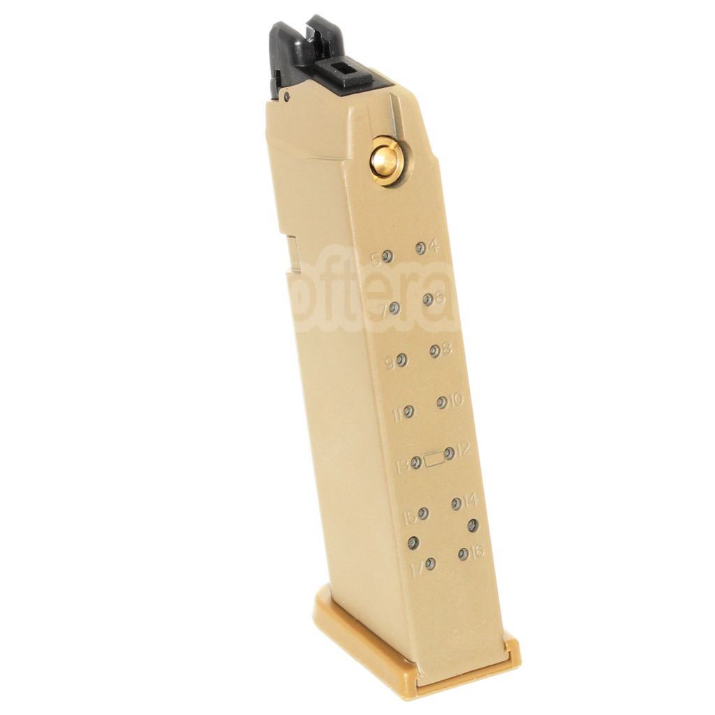 AirsoftEra 24 Billes Gaz Chargeur Convient pour G17 G18C G34 G35 G-Série GBB Pistolet
