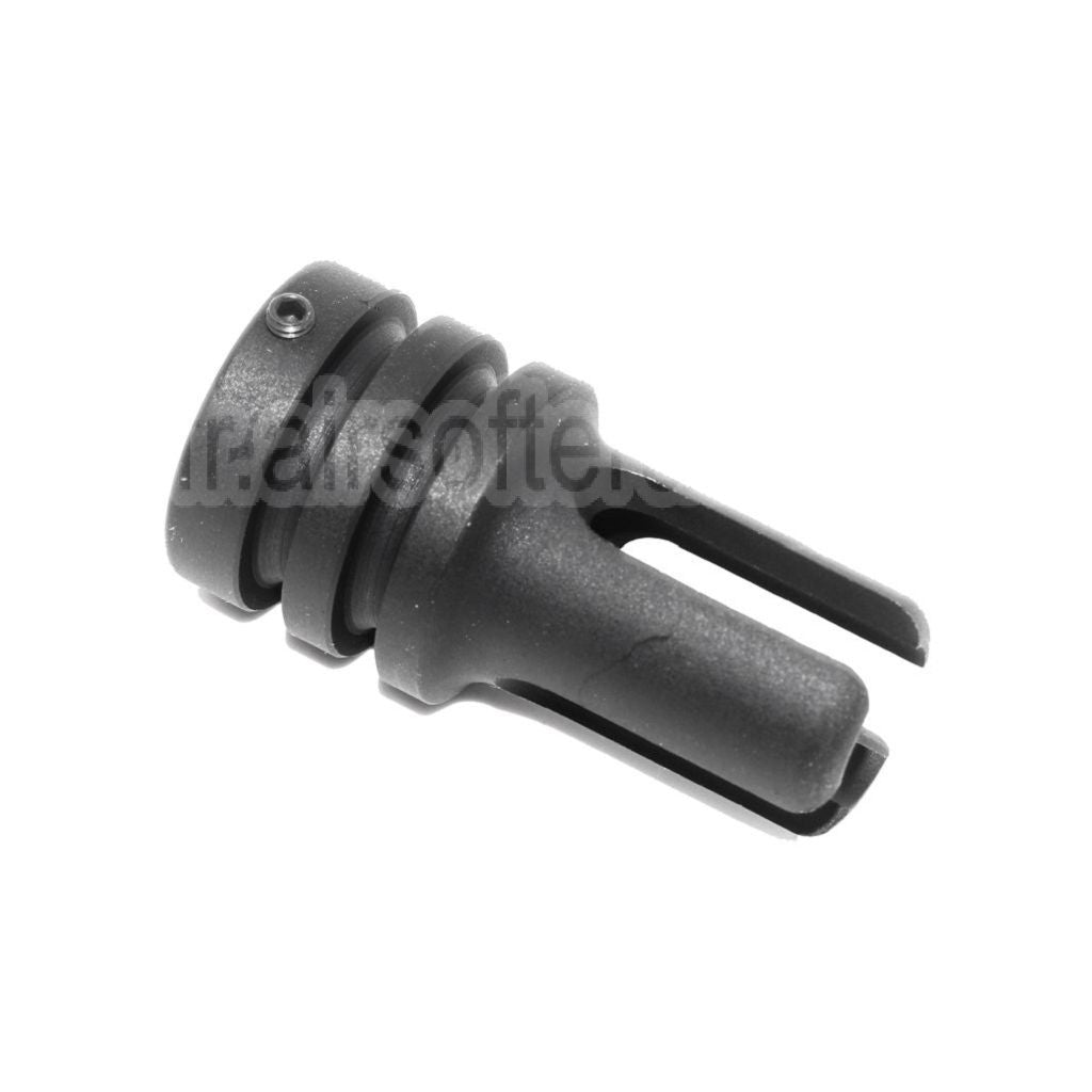 AirsoftEra 44mm AR15 601 Style Frein de Bouche Convient pour -14mm CCW sens antihoraire Canon Fusil Noir