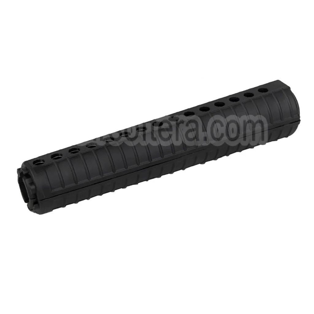 AirsoftEra 335mm M16A2 Style Plastique Garde-Main Convient pour CYMA E&amp;C Tokyo Marui M4 M16 Série AEG Fusil Noir
