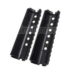 AirsoftEra 155mm M733 Style Plastique Garde-Main Convient pour CYMA E&amp;C Tokyo Marui M4 M16 Série AEG Fusil Noir