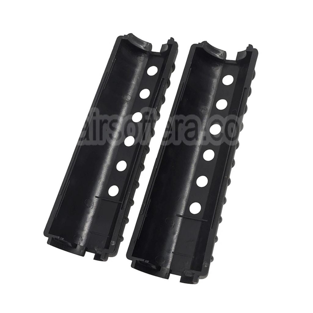 AirsoftEra 155mm M733 Style Plastique Garde-Main Convient pour CYMA E&amp;C Tokyo Marui M4 M16 Série AEG Fusil Noir