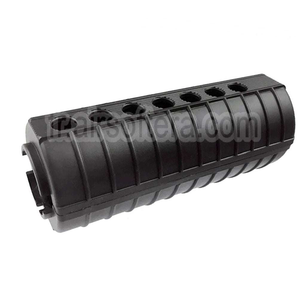 AirsoftEra 156mm M4A1 Style Plastique Garde-Main Convient pour CYMA E&amp;C Tokyo Marui M4 M16 Série AEG Fusil Noir