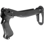 CYMA Métal Pliable Crosse avec Plastique Poignée Convient pour CYMA M870 Série Shotgun Airsoft Noir
