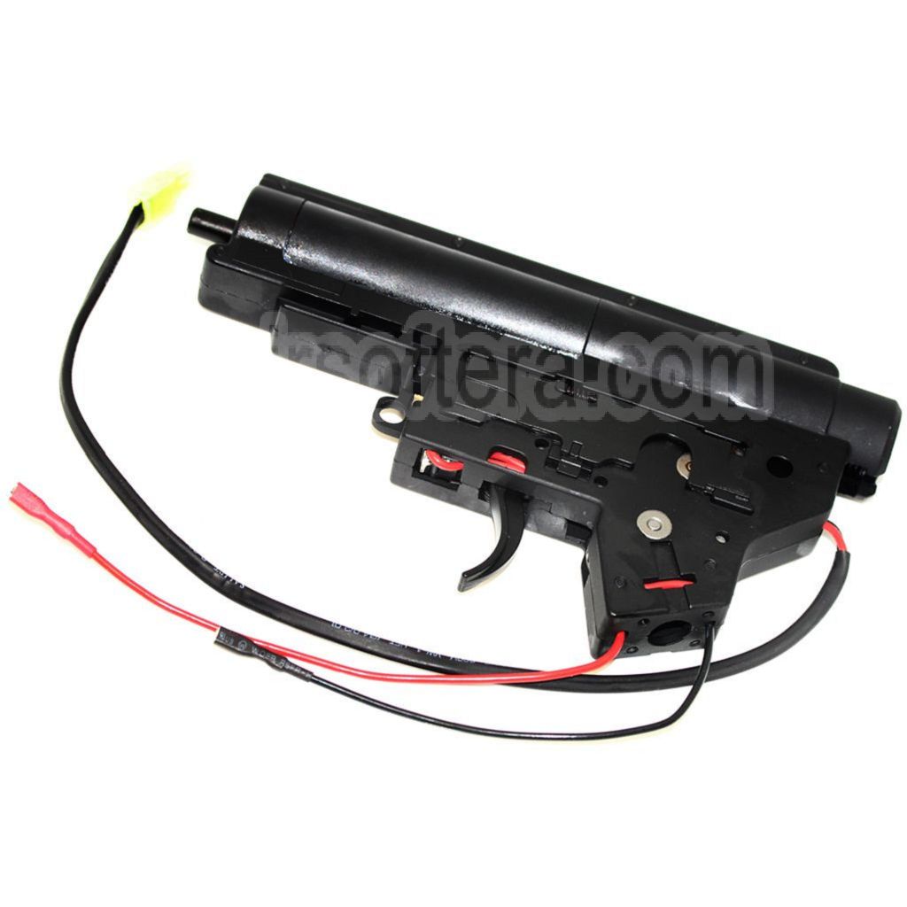 Army Force 8mm Bearing QD Complet Version 2 V2 Vitesse Boîte Convient pour Jing Gong JG M4 M16 Série AEG Fusil Airsoft Arrière Câblage