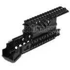 CYMA X47 Aluminum Haut Bas RIS RAS Rail de Garde-Main Convient pour AK Série AEG Fusil Airsoft Noir