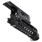 CYMA X47 Aluminum Haut Bas RIS RAS Rail de Garde-Main Convient pour AK Série AEG Fusil Airsoft Noir