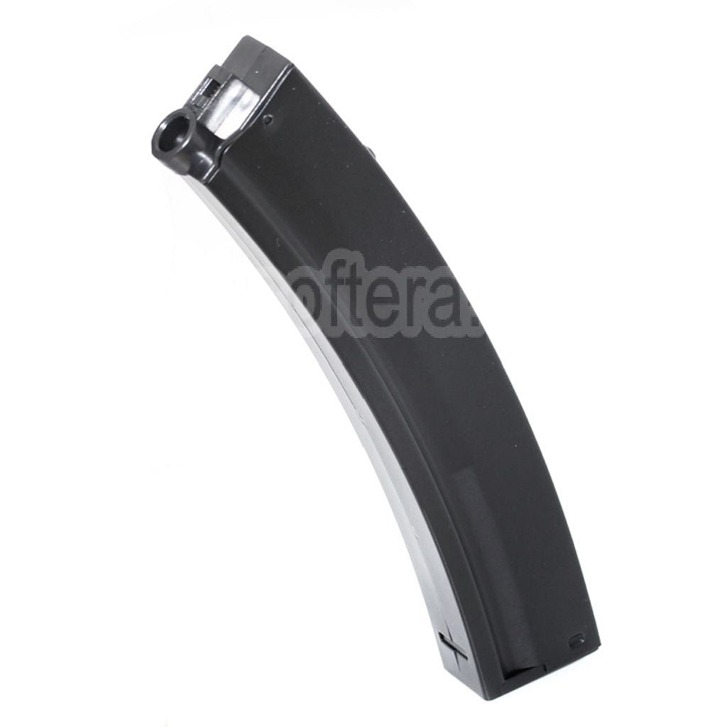 AirsoftEra 90 Billes Mid-Cap Chargeur Convient pour Classic Army / CYMA / G&amp;P / Golden Eagle / JG / SRC / Tokyo Marui MP5 Série AEG Fusil Noir