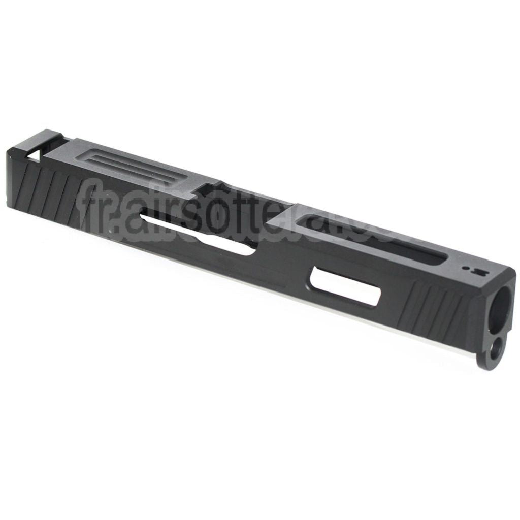 APS Aluminium Legacy Glissière Convient pour APS ACP / WE / Tokyo Marui G17 GBB Pistolet Airsoft Noir