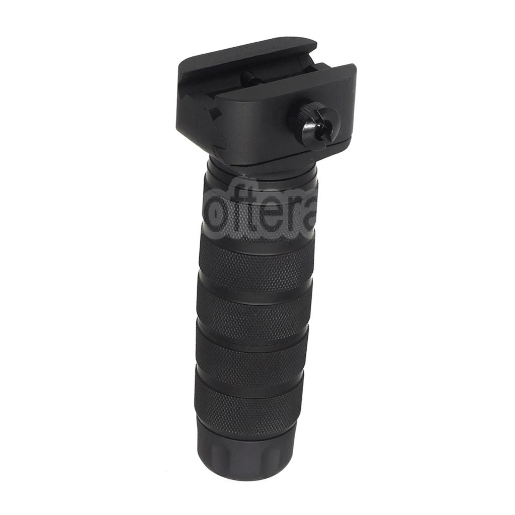 AirsoftEra Aluminium Troy Style Modulaire Combat Vertical Poignée Convient pour 20mm Picatinny Rail Noir
