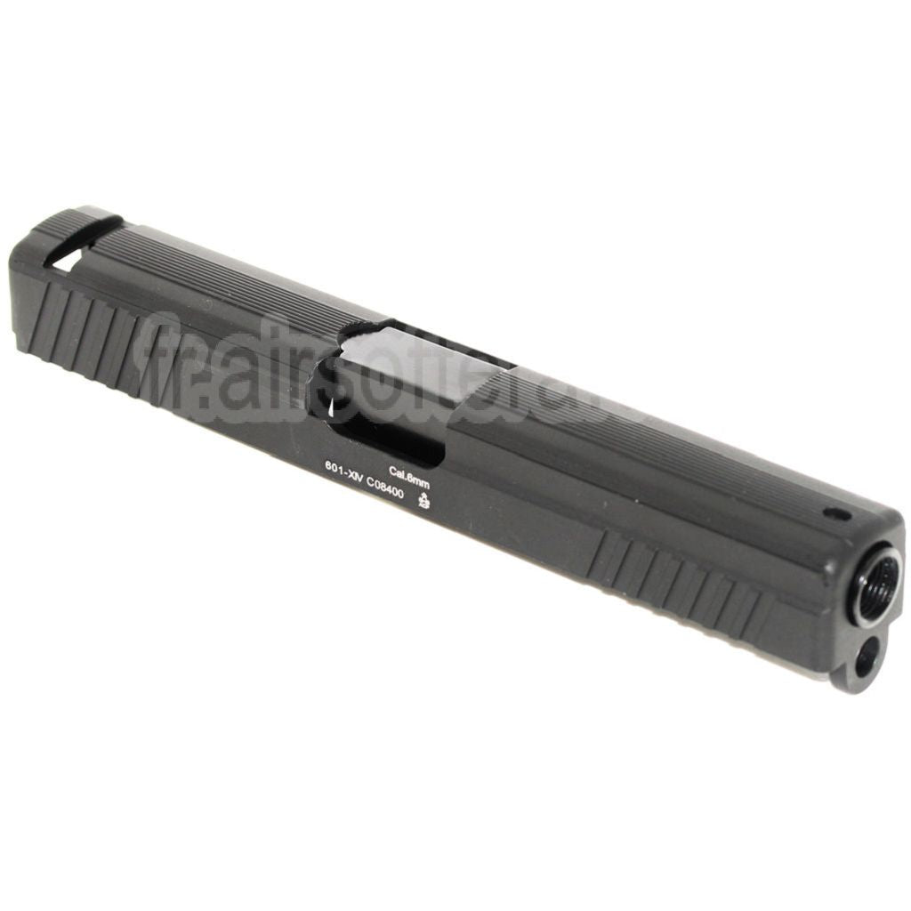 APS Aluminum Glissière avec Canon Convient pour ACP601 / Tokyo Marui G17 GBB Pistolet Airsoft Noir
