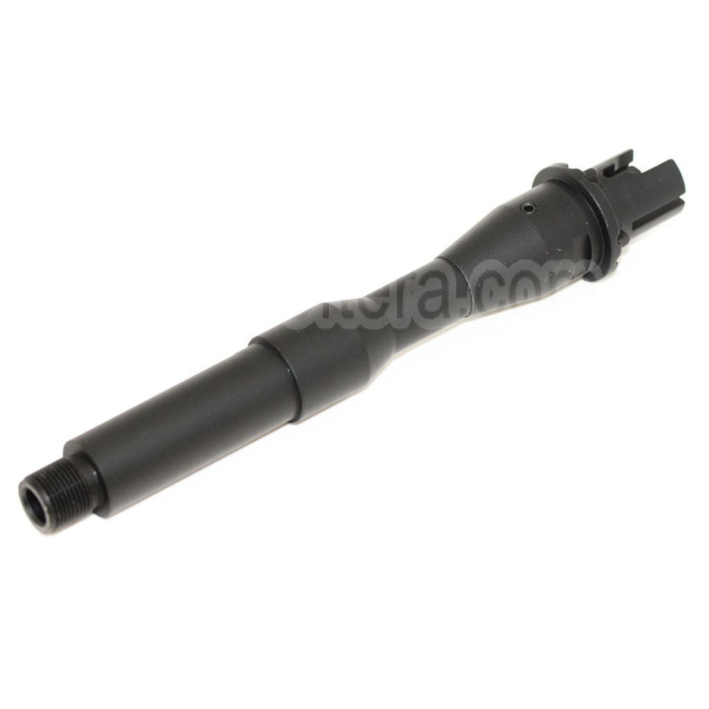 5KU 7 Pouces Aluminium CQB Canon Extérieur -14mm CCW sens antihoraire Convient pour M4 M16 Série AEG Fusil Airsoft Noir