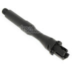 5KU 7 Pouces Aluminium CQB Canon Extérieur -14mm CCW sens antihoraire Convient pour M4 M16 Série AEG Fusil Airsoft Noir