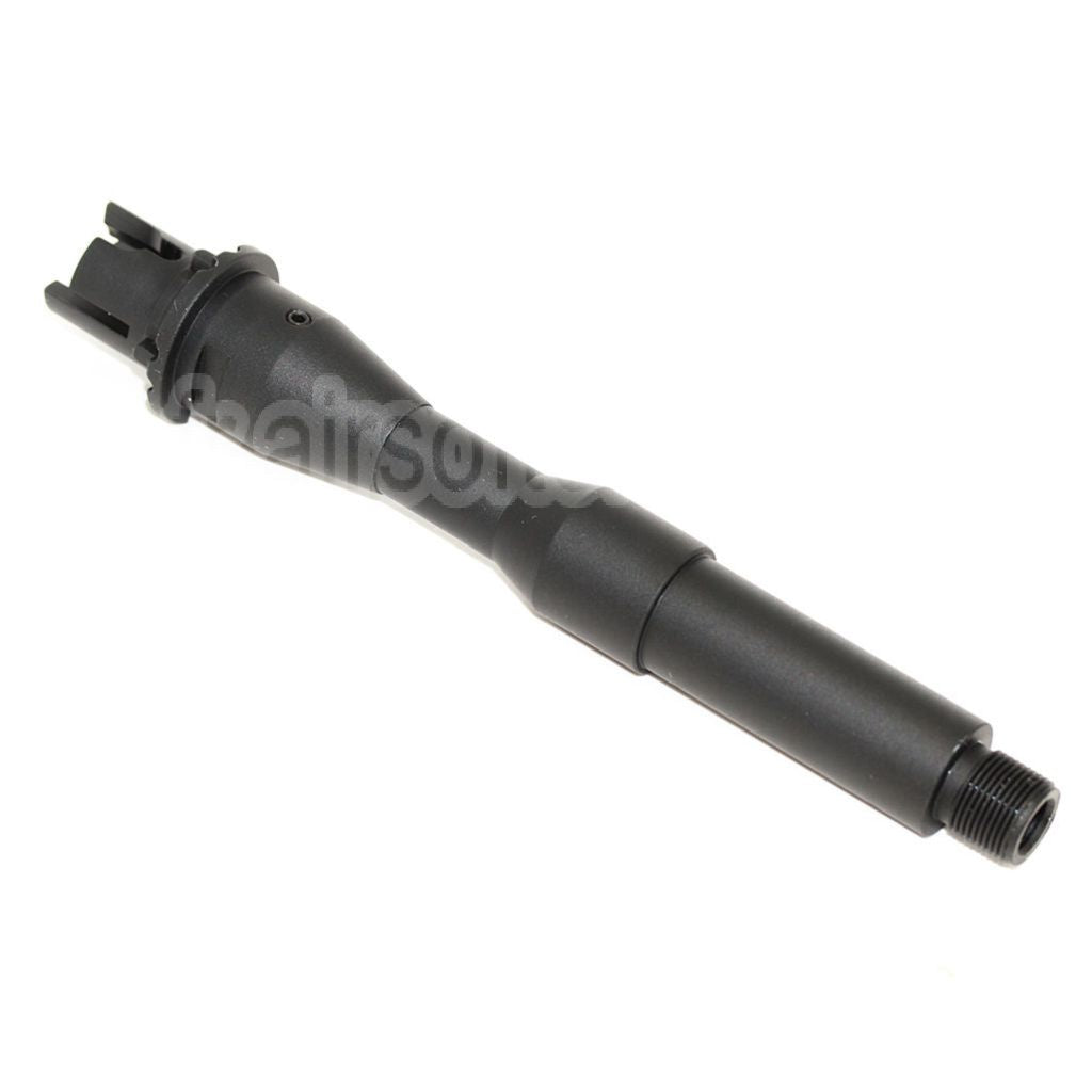 5KU 7 Pouces Aluminium CQB Canon Extérieur -14mm CCW sens antihoraire Convient pour M4 M16 Série AEG Fusil Airsoft Noir