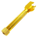 5KU CNC Aluminium Canon Extérieur Type 2 avec -14mm CCW sens antihoraire Couvre Convient pour Tokyo Marui G17 GBB Pistolet Airsoft Or