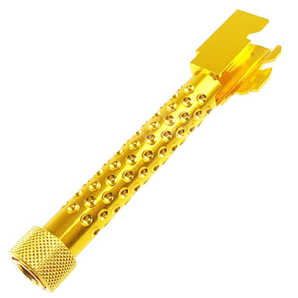5KU CNC Aluminum Canon Extérieur Type 3 avec -14mm CCW sens antihoraire Couvre Convient pour Tokyo Marui G17 GBB Pistolet Airsoft