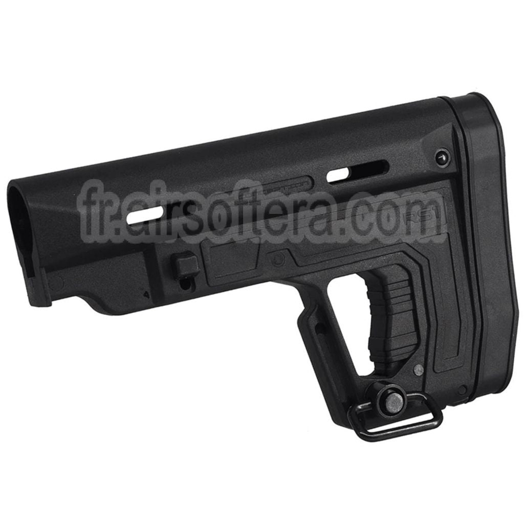 APS Poly Fiber RS1 Type 1 Crosse Convient pour M4 M16 Série AEG Fusil Airsoft Noir