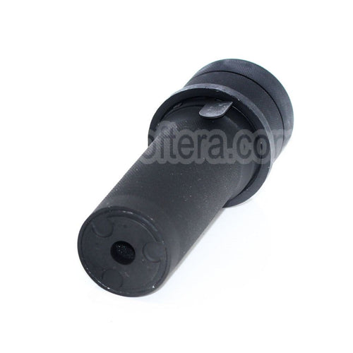 5KU PBS-1 Mini Silencieux Convient pour -14mm CCW sens antihoraire Canon AK Série Fusil Airsoft Noir