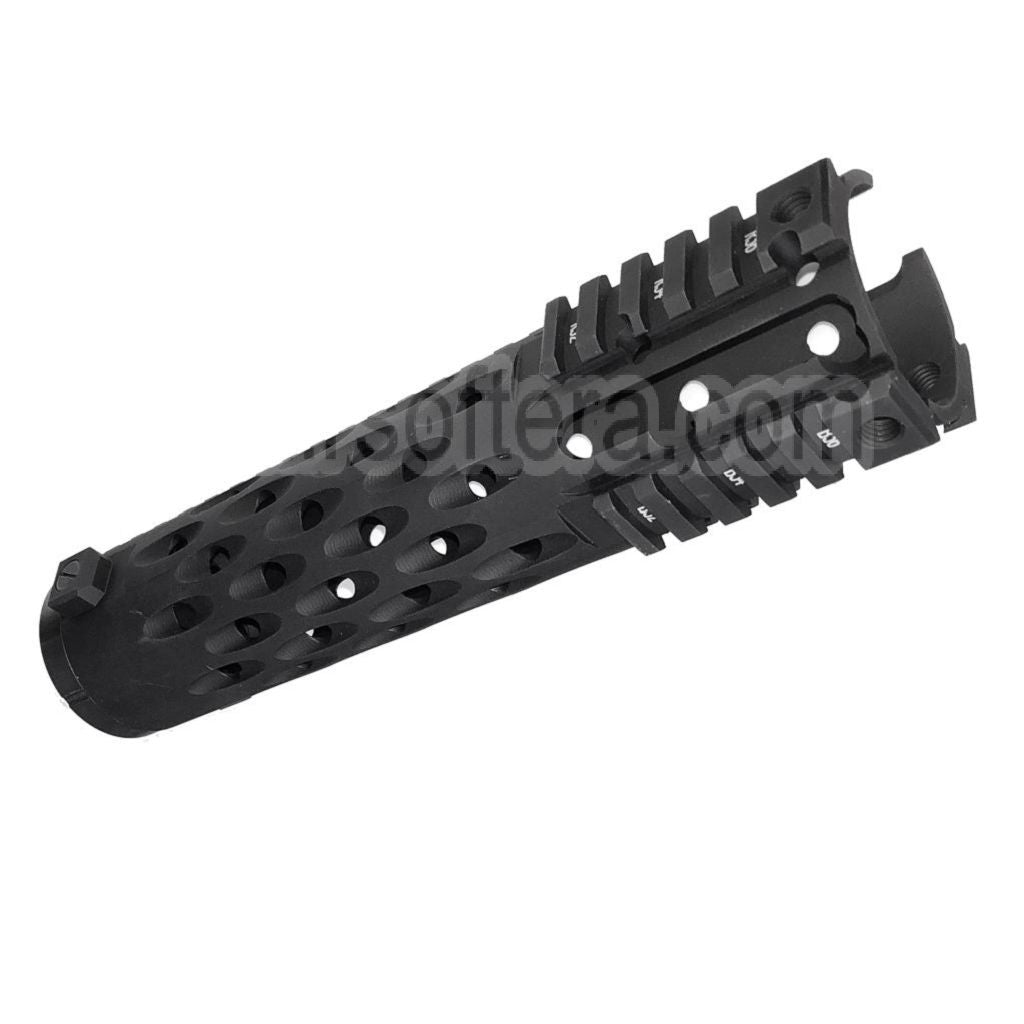 5KU 236mm TJ Competition Série Rail de Garde-Main (Carbine CUTOUT) Convient pour Tokyo Marui M4 M16 AEG Fusil Airsoft Noir