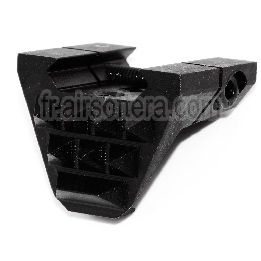 5KU Métal Strike Butée de Main avec Crochet Arrière Convient pour Tout Rail Picatinny 20mm Noir