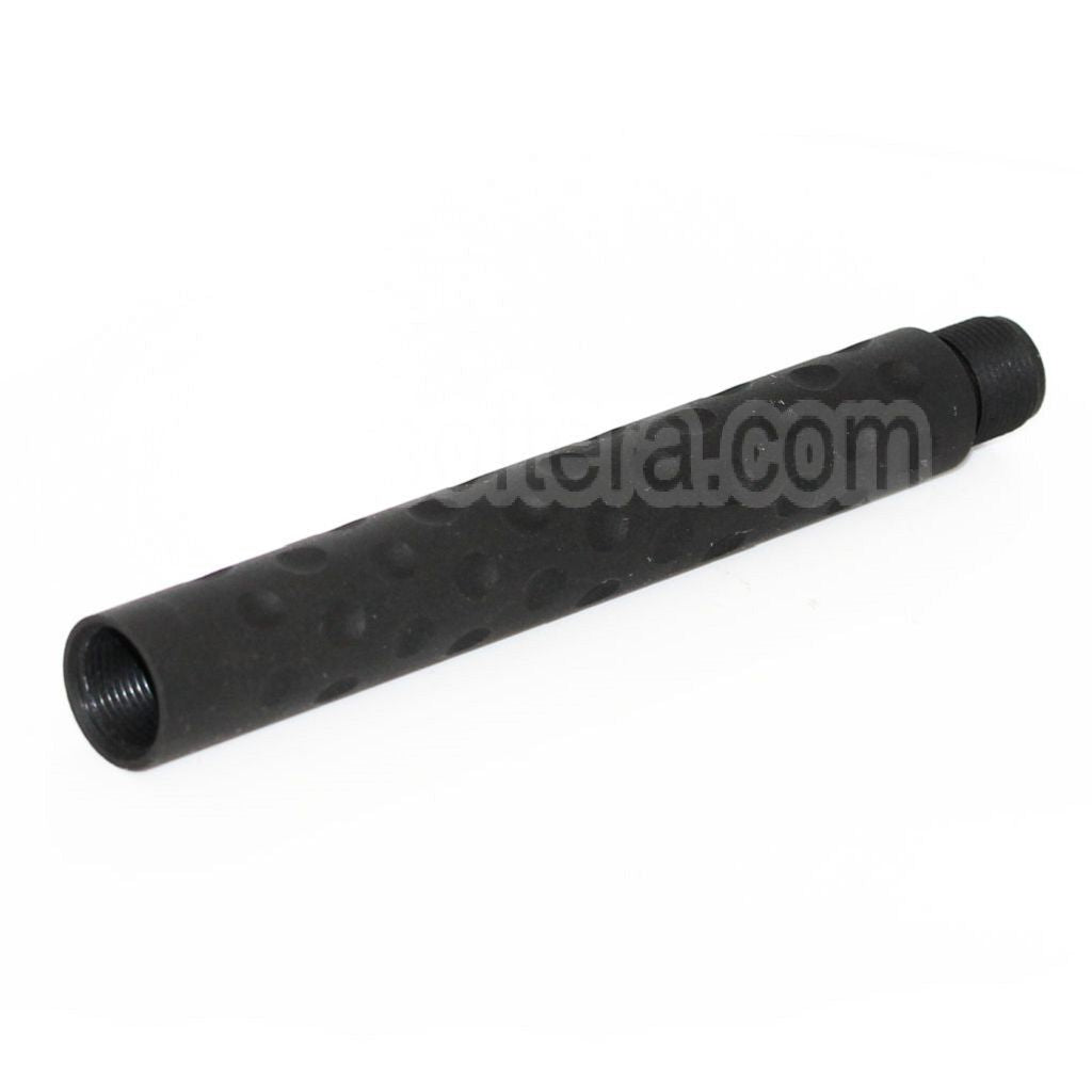 5KU Aluminium PDW Style Extension Canon Extérieur -14mm CCW sens antihoraire Noir