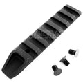 Panneau de rail 5KU 7 Slots adapté pour URX RAS Garde-Main System Noir