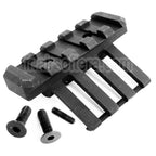 5KU Une heure côté Montage Convient pour 20mm Picatinny Rail Noir