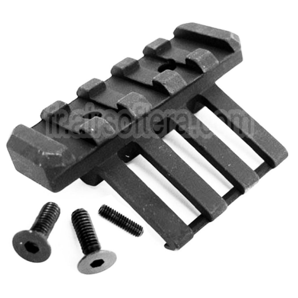 5KU Une heure côté Montage Convient pour 20mm Picatinny Rail Noir